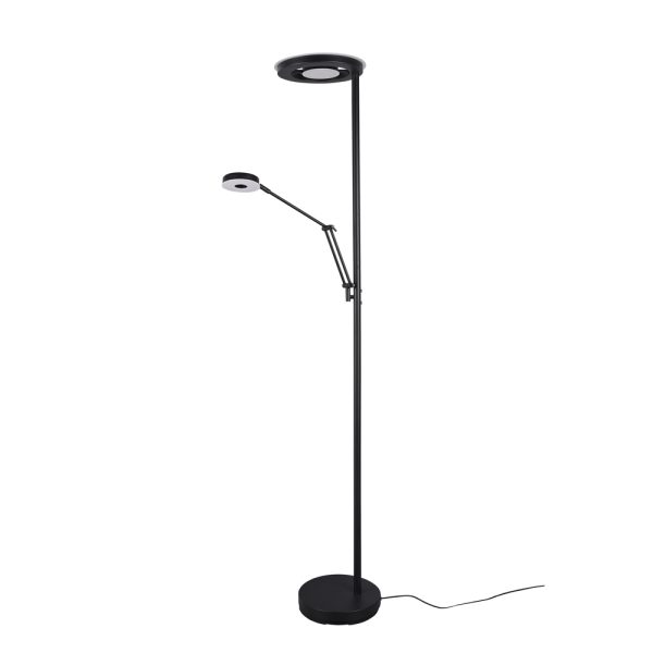 Vloerlamp Trio Leuchten Barrie zwart - Image 5