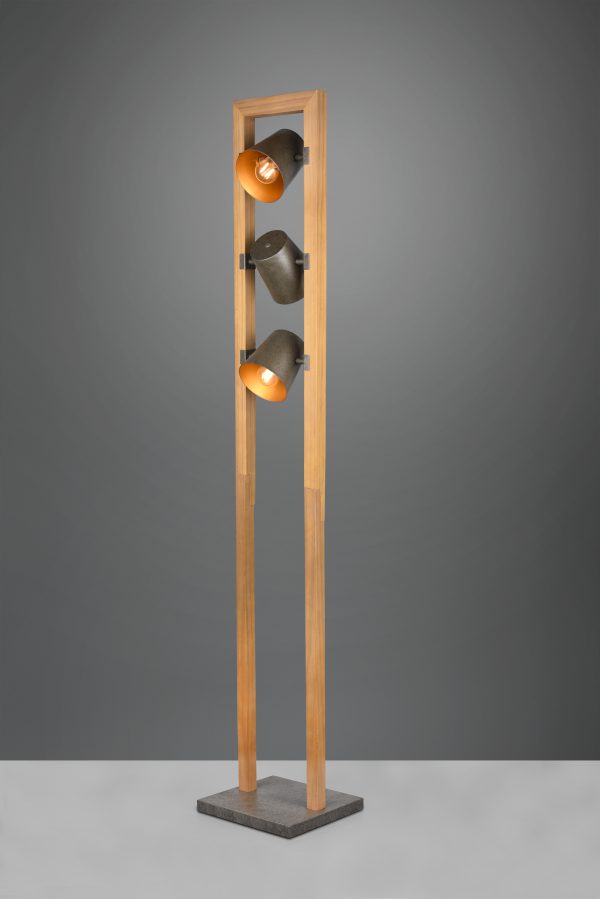 Vloerlamp Trio Leuchten Bell  nikkel - Image 2