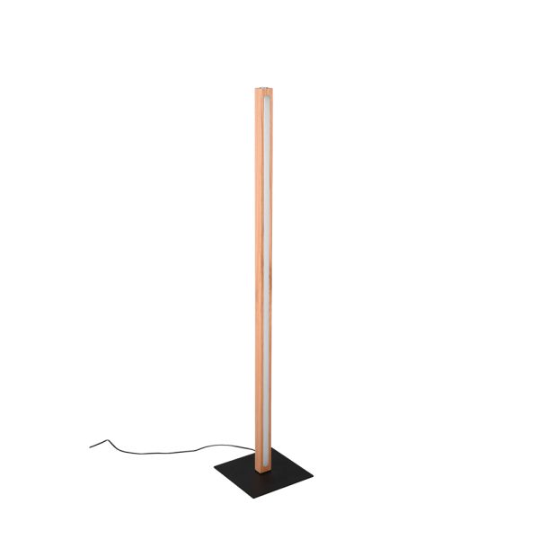 Vloerlamp Trio Leuchten Bellari hout - Image 3