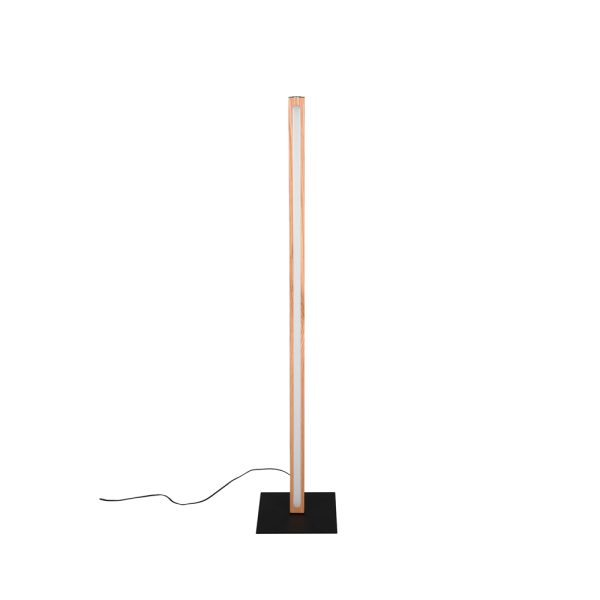 Vloerlamp Trio Leuchten Bellari hout - Image 4