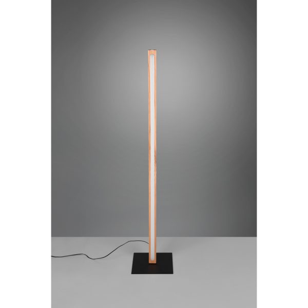 Vloerlamp Trio Leuchten Bellari hout - Image 5