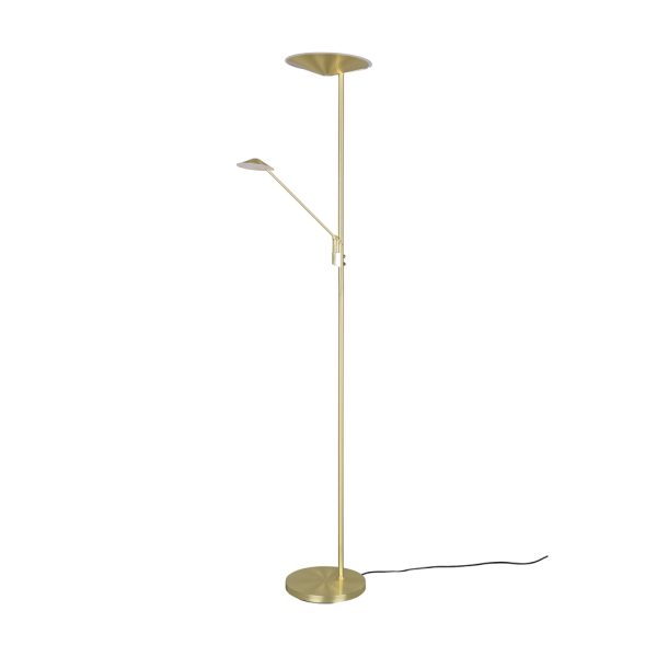 Vloerlamp Trio Leuchten Brantford messing - Image 5