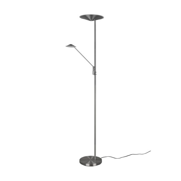 Vloerlamp Trio Leuchten Brantford nikkel - Image 5