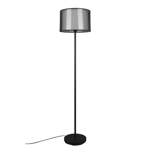 Vloerlamp Trio Leuchten Burton zwart - Image 2