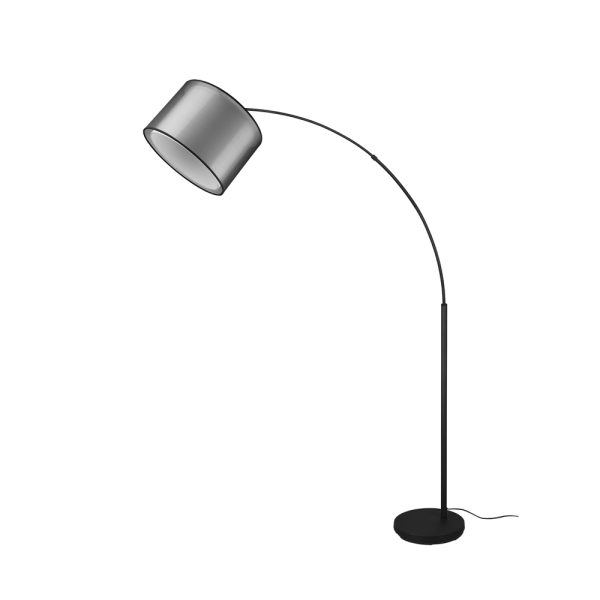 Vloerlamp Trio Leuchten Burton zwart - Image 3