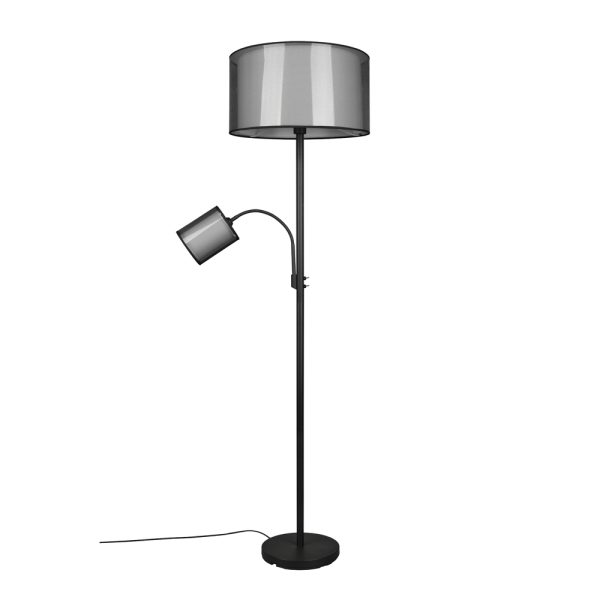 Vloerlamp Trio Leuchten Burton zwart - Image 4