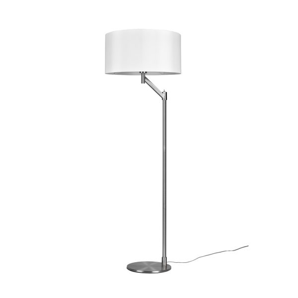 Vloerlamp Trio Leuchten Cassio nikkel - Image 3
