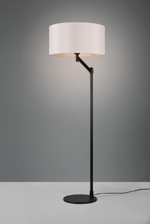 Vloerlamp Trio Leuchten Cassio zwart - Image 2