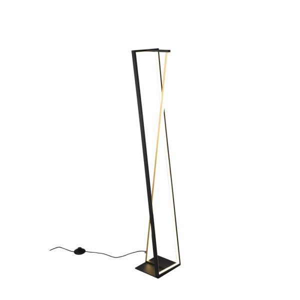 Vloerlamp Trio Leuchten Edge zwart - Image 3
