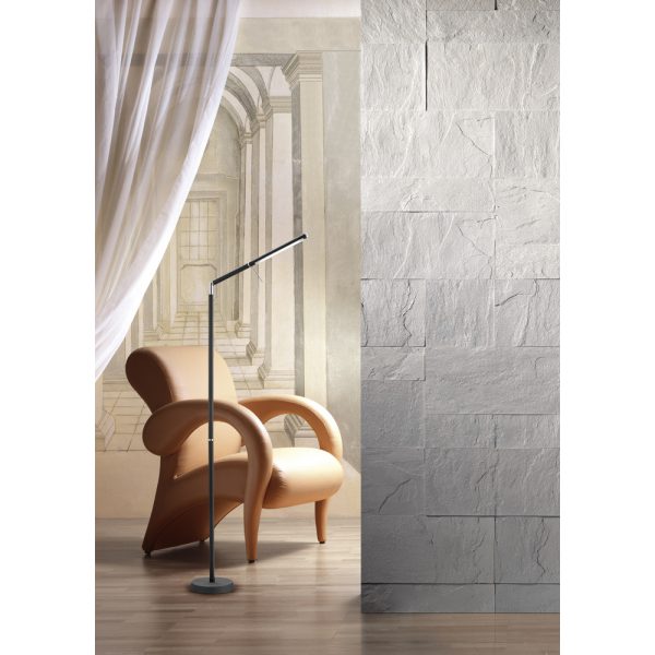 Vloerlamp Trio Leuchten Filigran nikkel