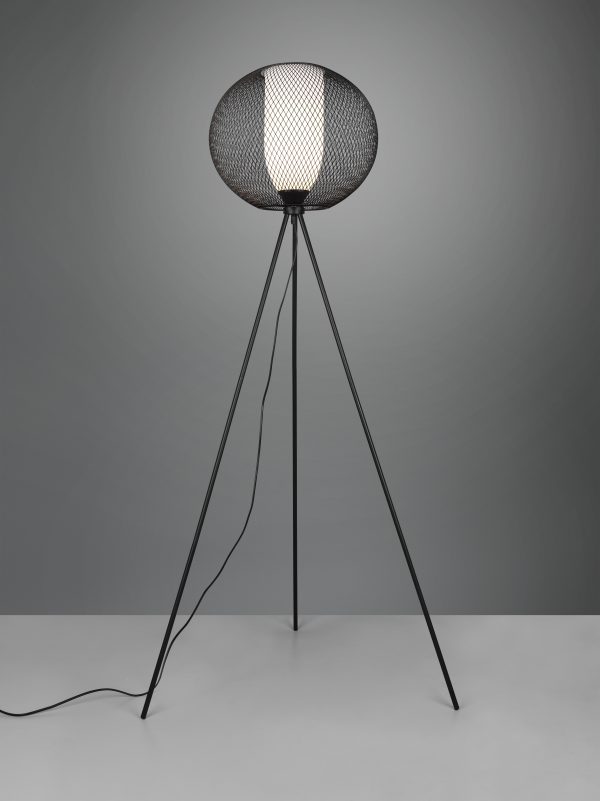 Vloerlamp Trio Leuchten Filo zwart - Image 2