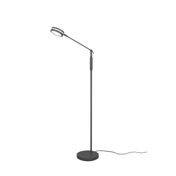Vloerlamp Trio Leuchten Franklin antraciet - Image 4
