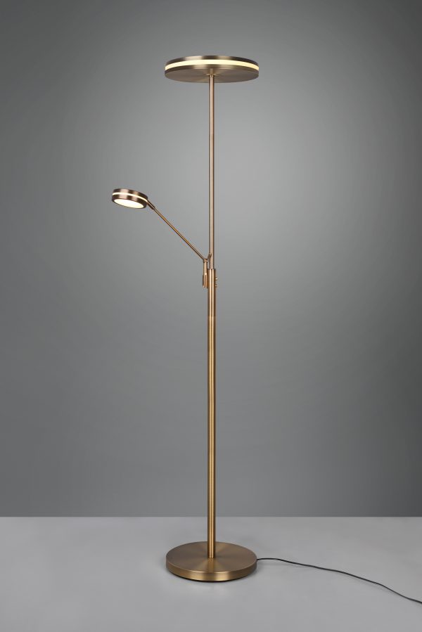 Vloerlamp Trio Leuchten Franklin oud brons