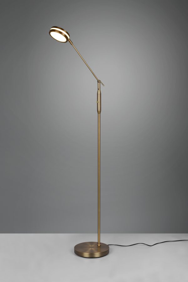 Vloerlamp Trio Leuchten Franklin oud brons