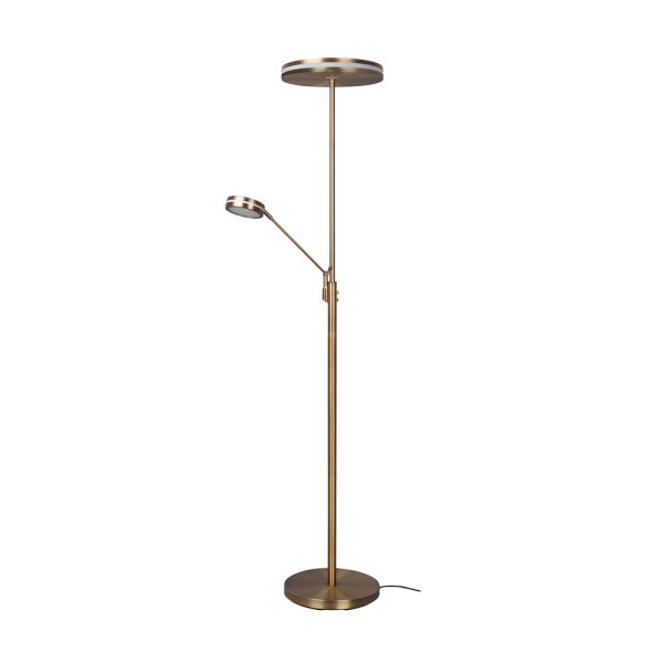 Vloerlamp Trio Leuchten Franklin oud brons - Image 5