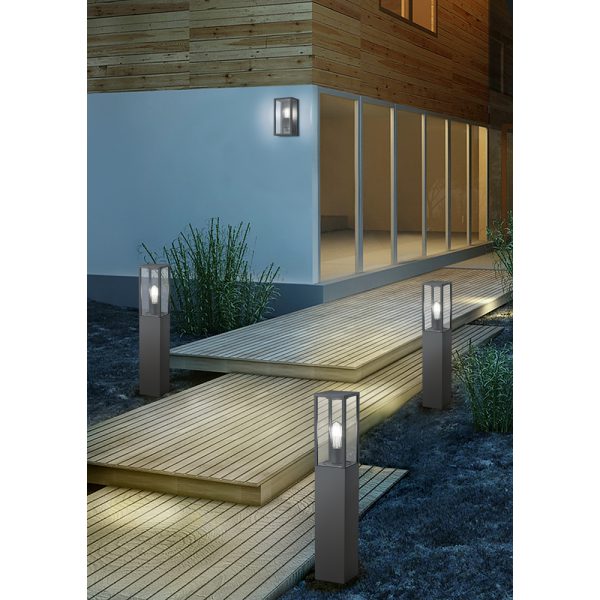 Vloerlamp Trio Leuchten Garonne antraciet