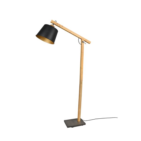 Vloerlamp Trio Leuchten Harris zwart - Image 4