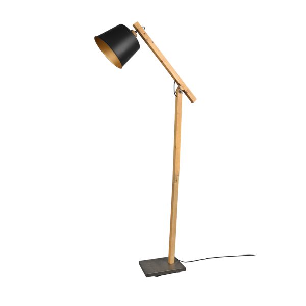 Vloerlamp Trio Leuchten Harris zwart - Image 5