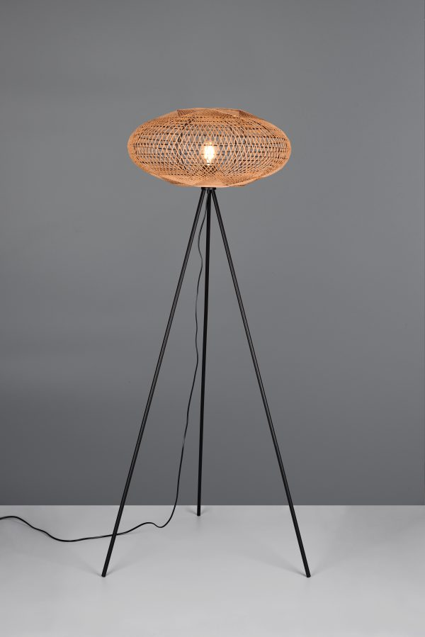 Vloerlamp Trio Leuchten Hedda zwart - Image 2