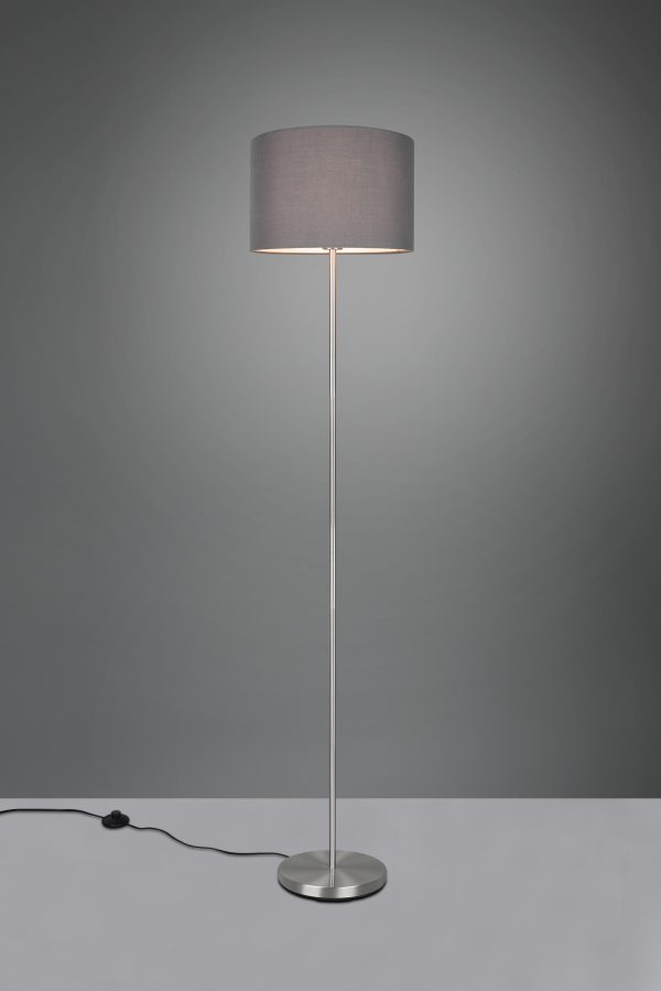 Vloerlamp Trio Leuchten Hotel nikkel - Image 2