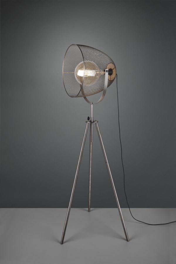 Vloerlamp Trio Leuchten Ivar  nikkel - Image 2