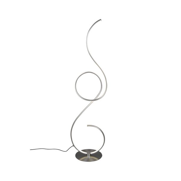 Vloerlamp Trio Leuchten Jive nikkel - Image 4