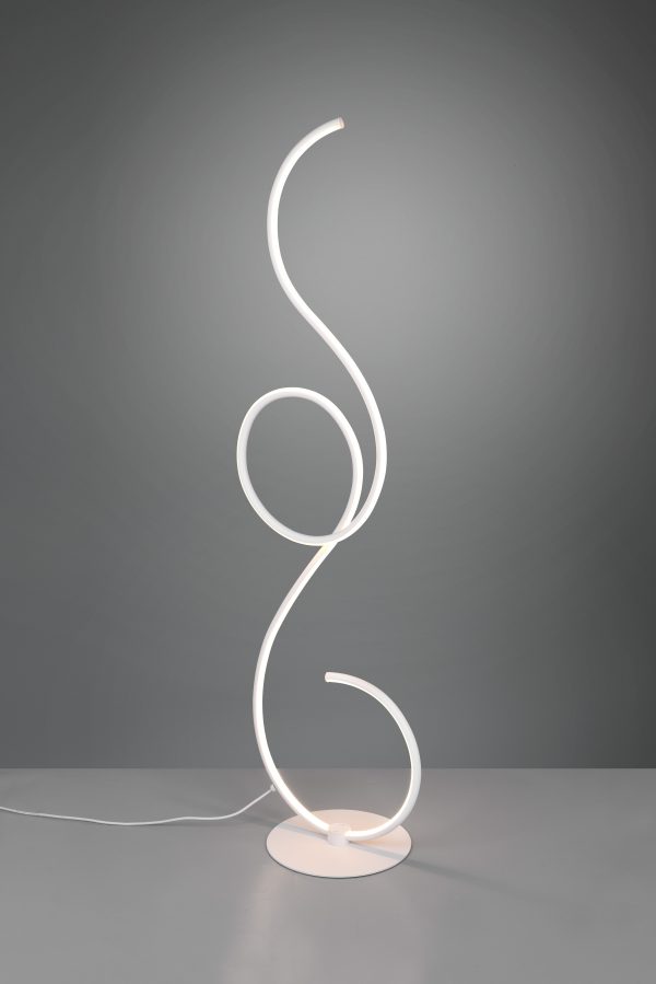 Vloerlamp Trio Leuchten Jive wit - Image 2