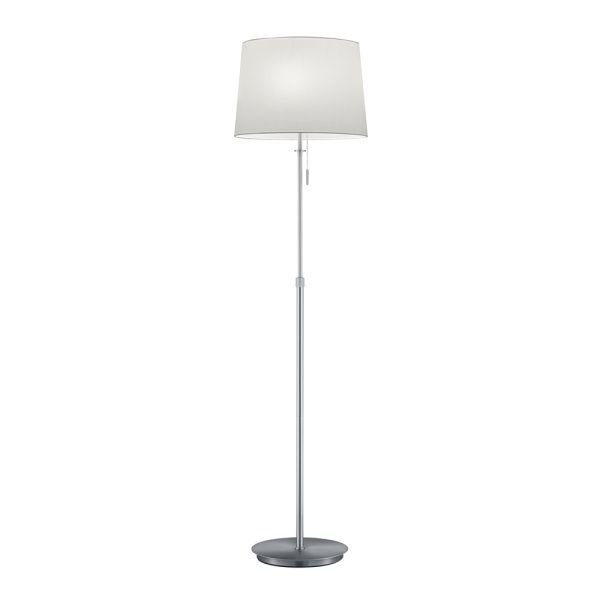 Vloerlamp Trio Leuchten Lyon nikkel - Image 2