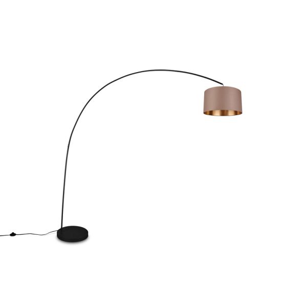 Vloerlamp Trio Leuchten Mansur taupe - Image 3