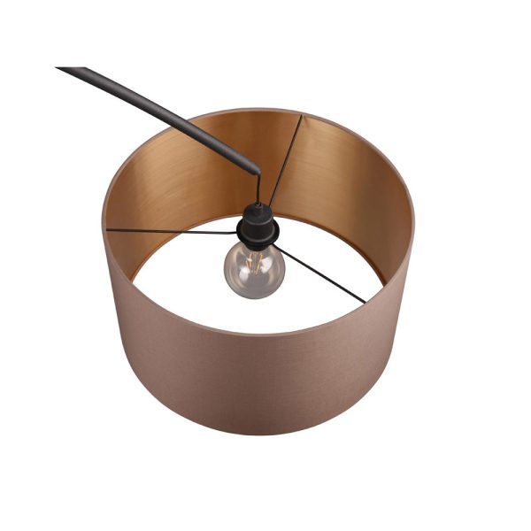 Vloerlamp Trio Leuchten Mansur taupe - Image 4