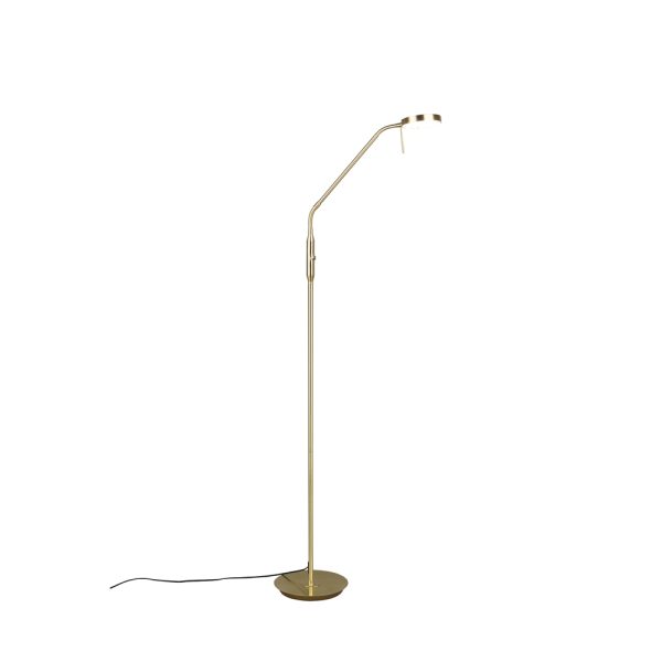 Vloerlamp Trio Leuchten Monza messing - Image 2