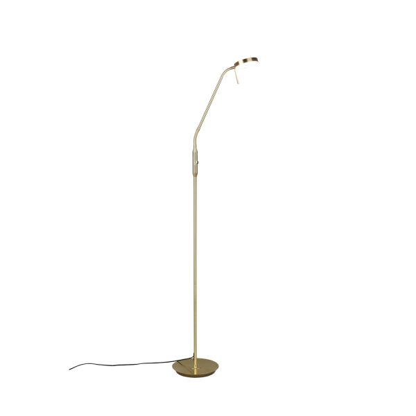Vloerlamp Trio Leuchten Monza messing - Image 5