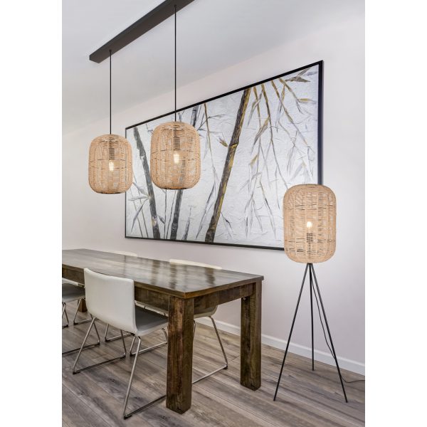Vloerlamp Trio Leuchten Runa zwart - Image 3