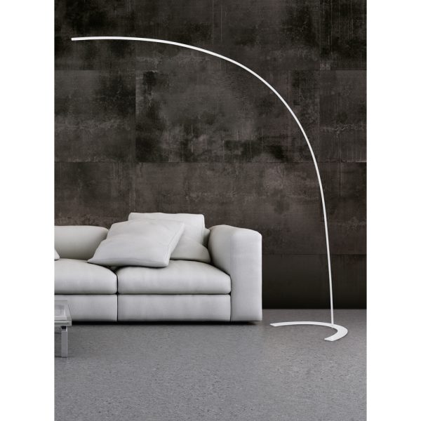 Vloerlamp Trio Leuchten Shanghai wit
