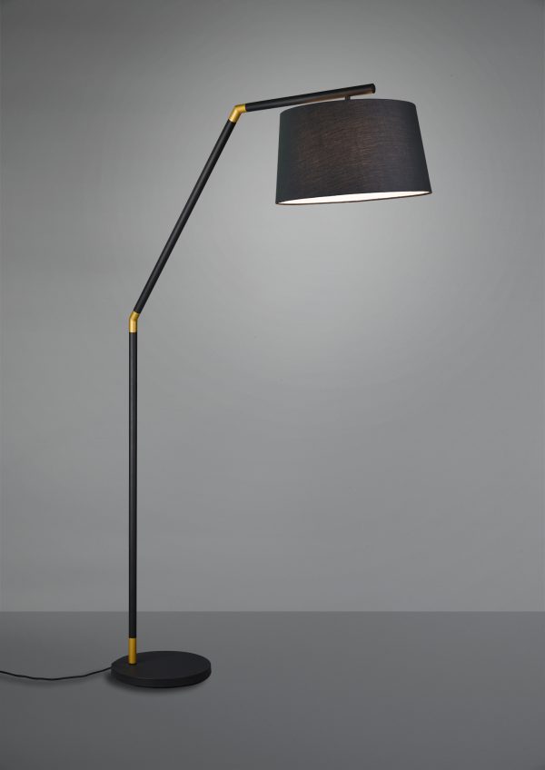 Vloerlamp Trio Leuchten Tracy zwart - Image 2