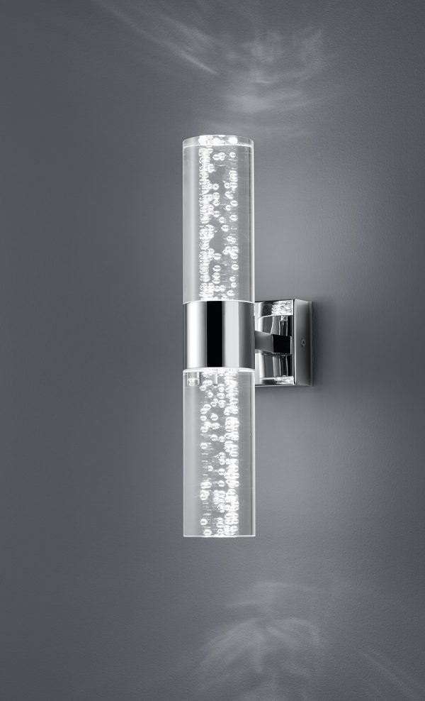 Wandlamp Trio Leuchten Bolsa chroom - Image 2