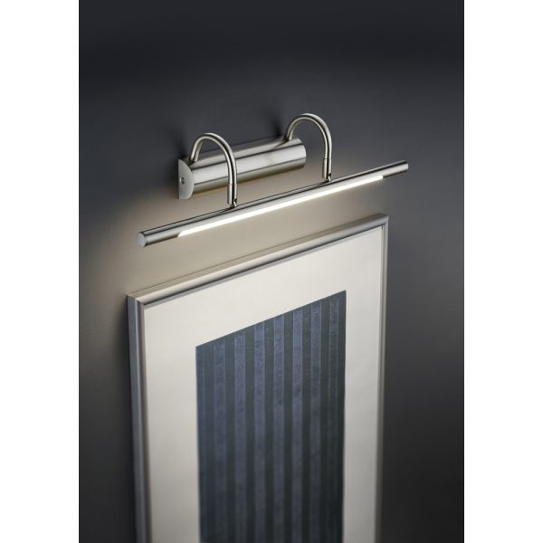 Wandlamp Trio Leuchten Cuadro nikkel