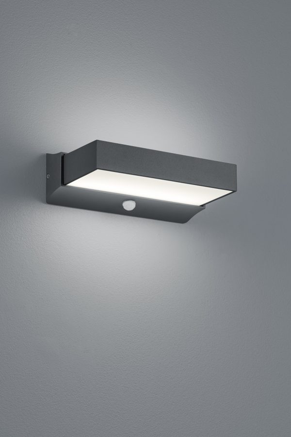 Wandlamp Trio Leuchten Cuando antraciet - Image 2