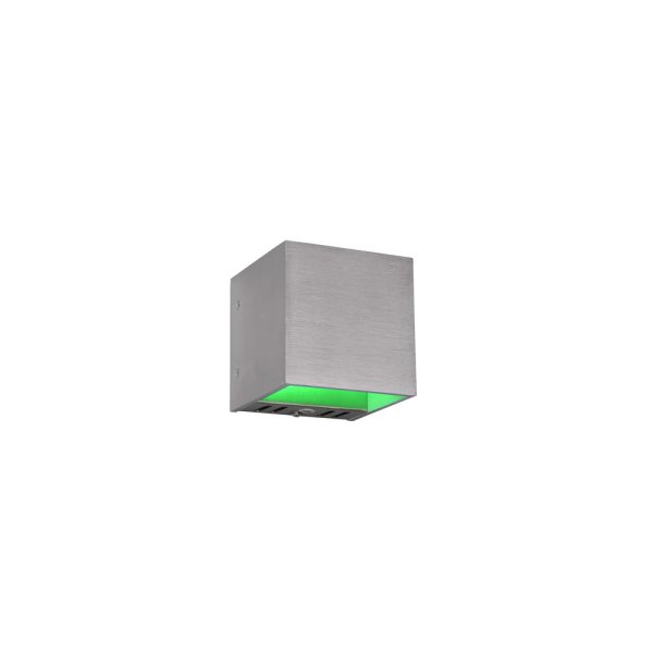 Wandlamp Trio Leuchten Figo aluminium - Image 2
