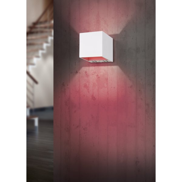 Wandlamp Trio Leuchten Figo wit