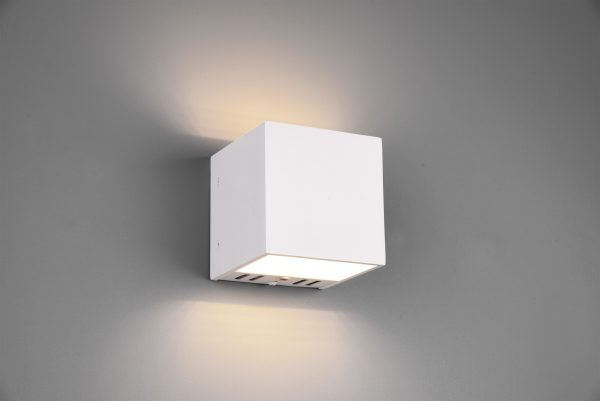 Wandlamp Trio Leuchten Figo wit - Image 2