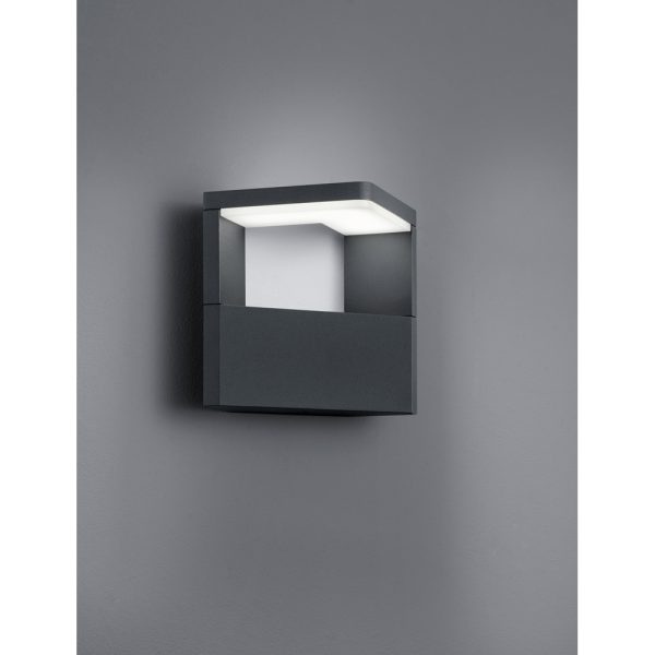 Wandlamp Trio Leuchten Ganges antraciet - Image 3