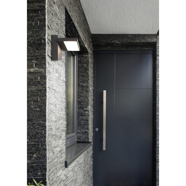 Wandlamp Trio Leuchten Horton antraciet