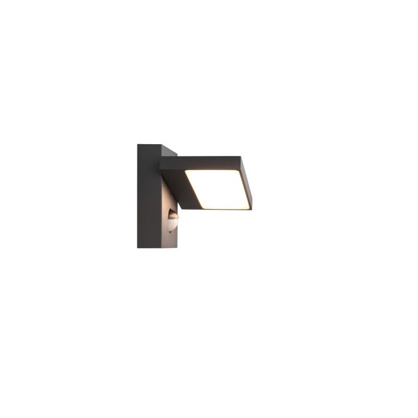 Wandlamp Trio Leuchten Horton antraciet - Image 3