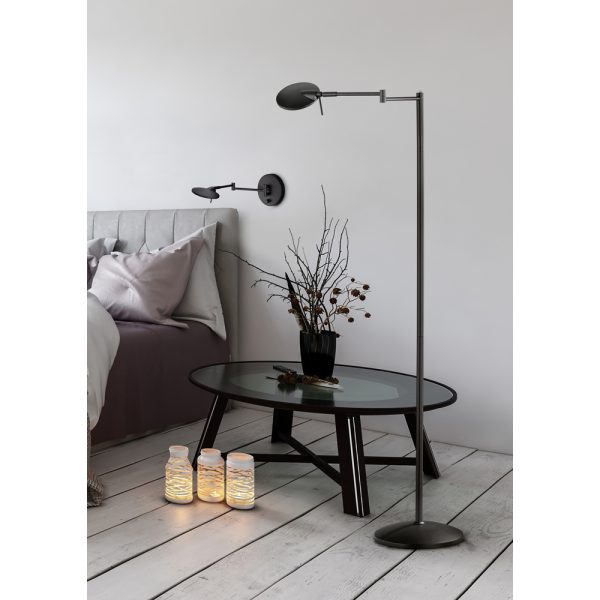Wandlamp Trio Leuchten Kazan zwart - Image 3