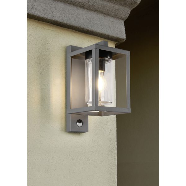 Wandlamp Trio Leuchten Lunga antraciet