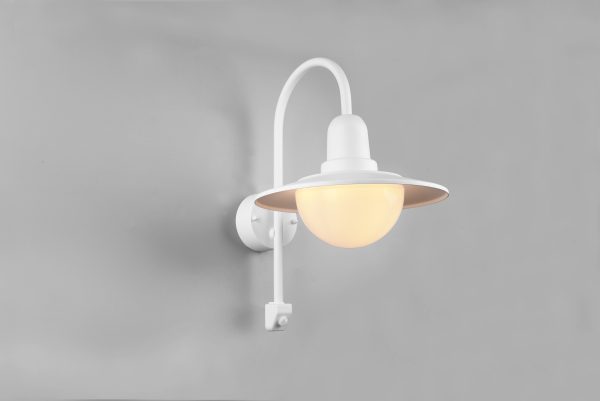 Wandlamp Trio Leuchten Norman wit