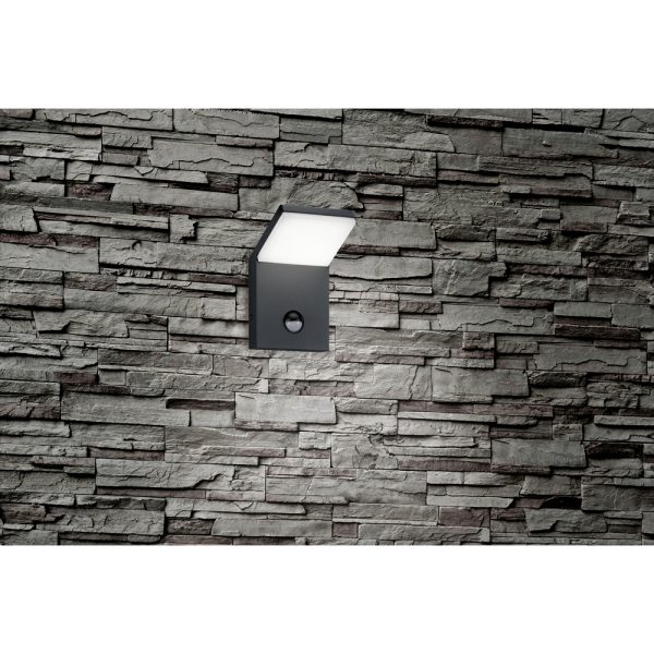 Wandlamp Trio Leuchten Pearl antraciet - Image 3