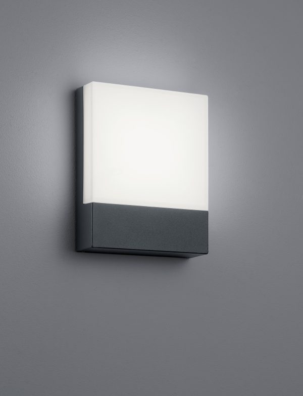 Wandlamp Trio Leuchten Pecos antraciet - Image 2