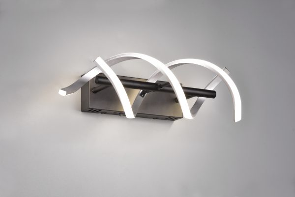 Wandlamp Trio Leuchten Sequence aluminium - Image 2